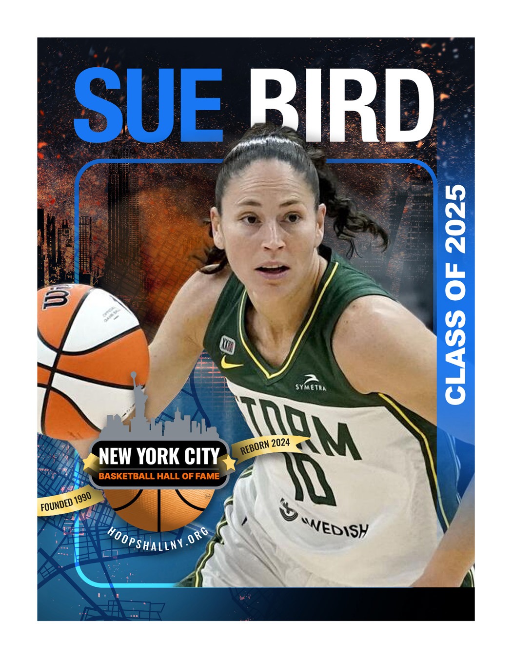 , Inducted into the NYC Hall of Fame in 2025